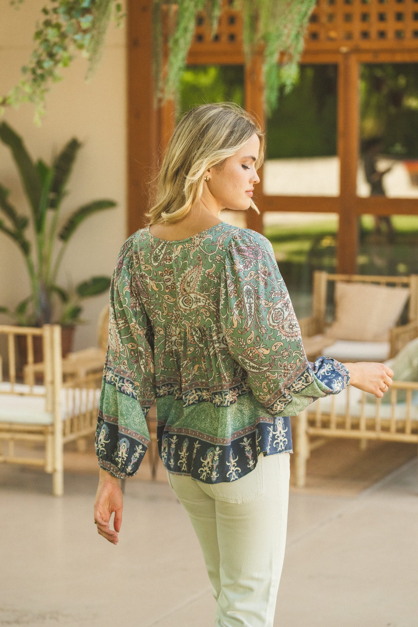 Olive Indira Top