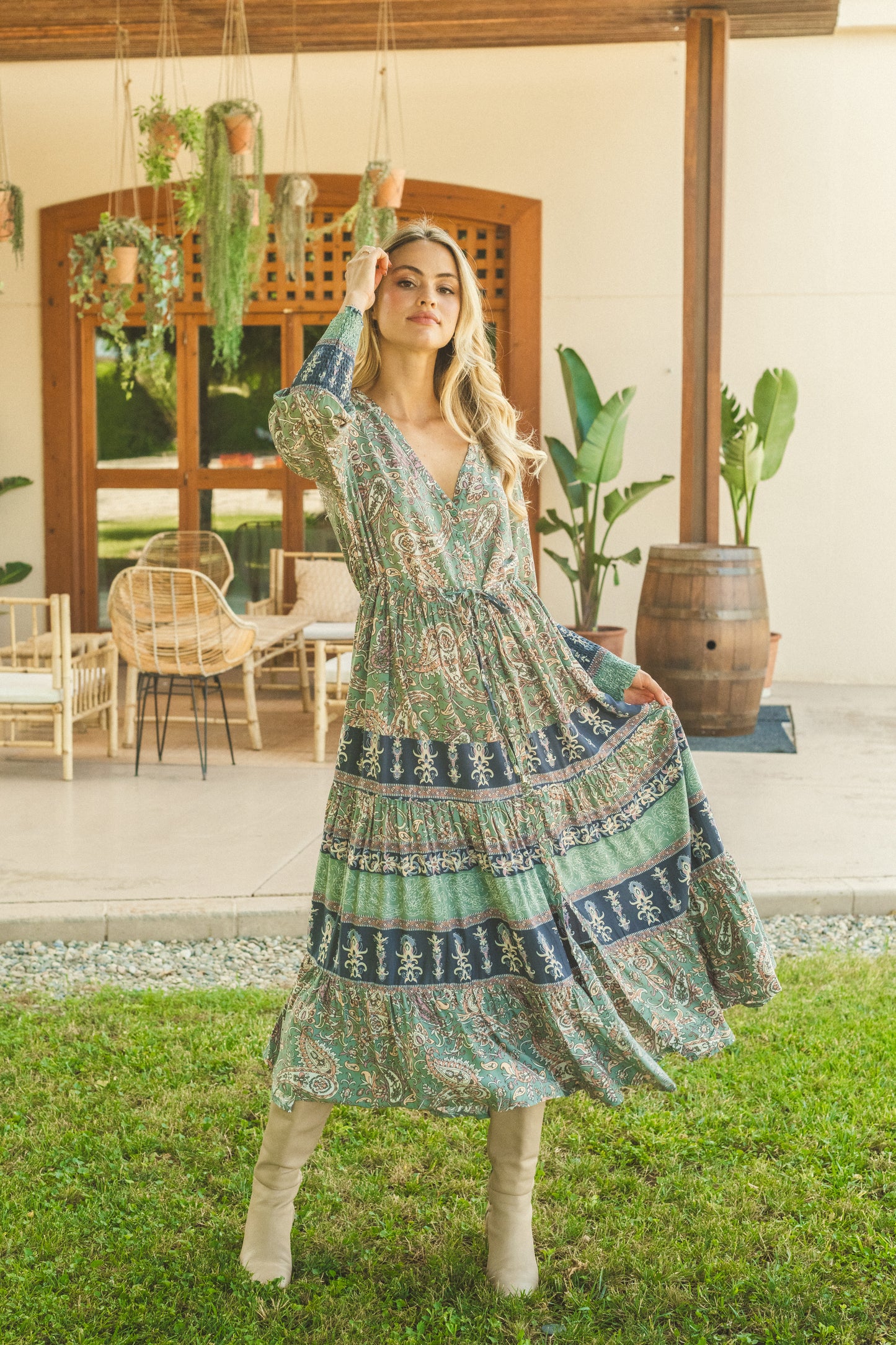 Olivine Stephanie Dress