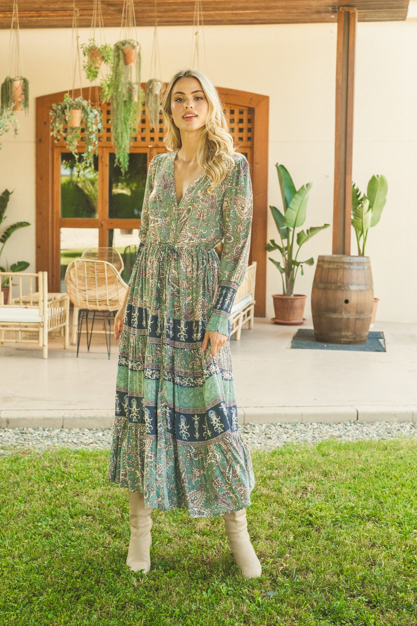 Olivine Stephanie Dress