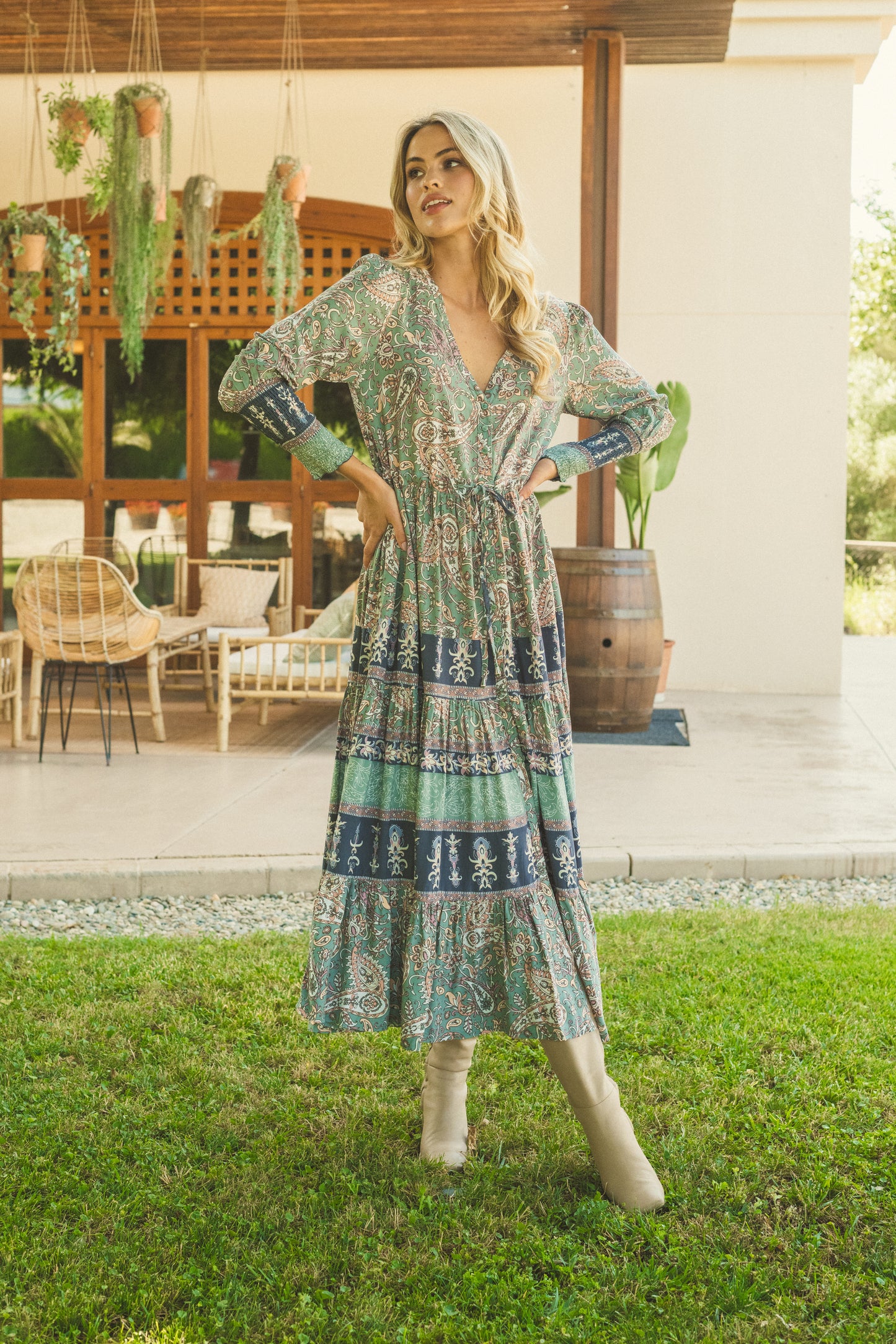 Olivine Stephanie Dress