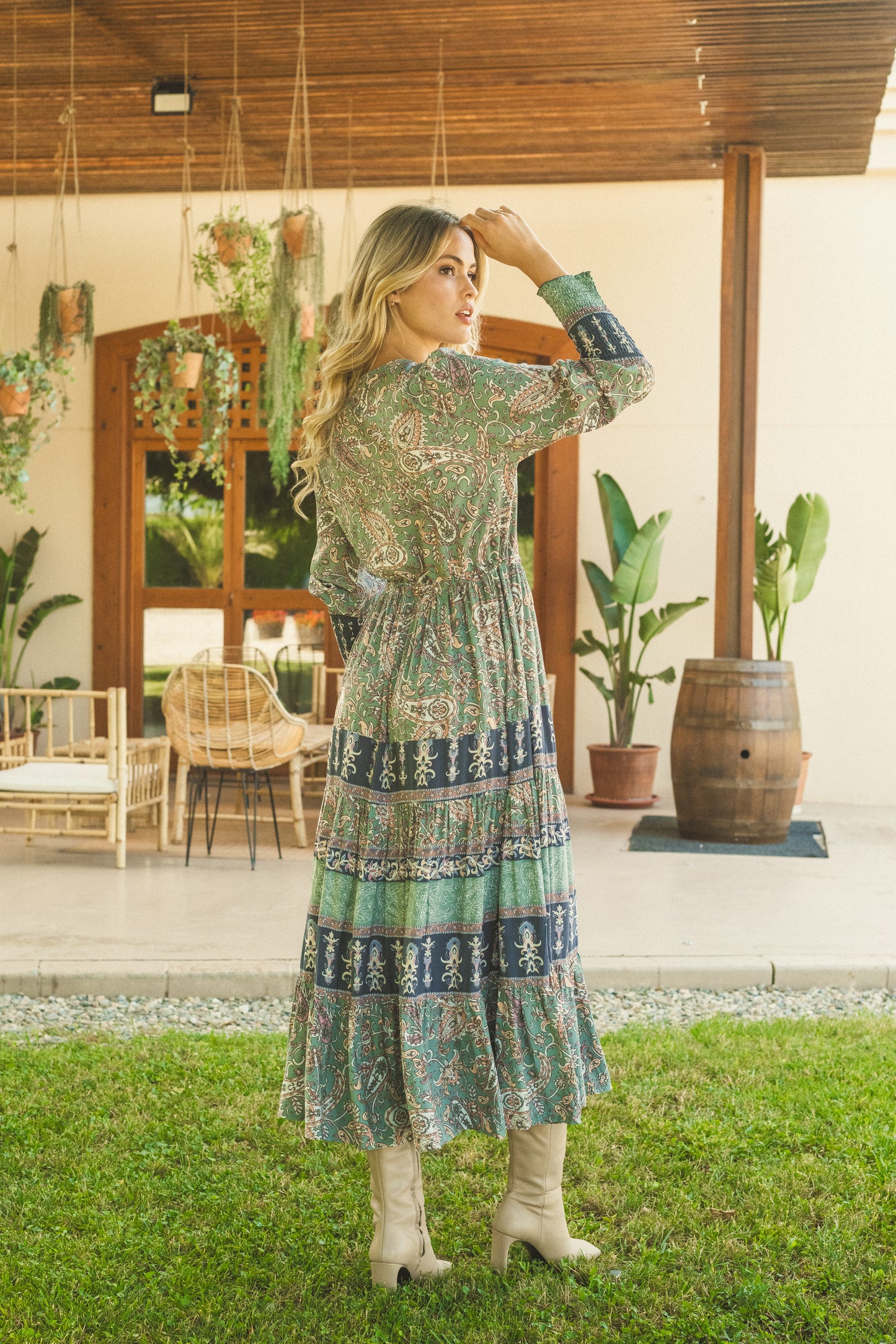 Olivine Stephanie Dress