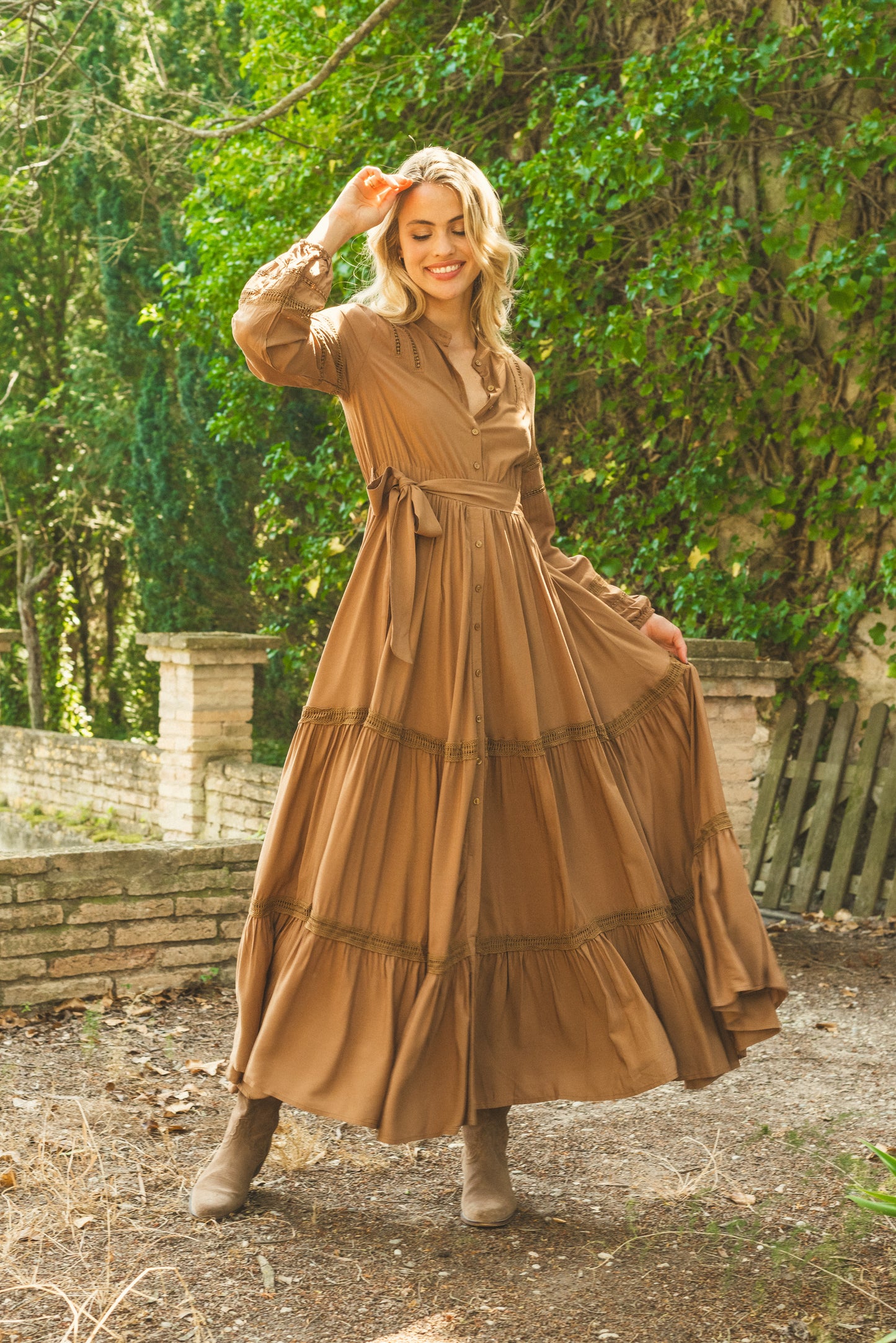 Mocha Jaynie Dress