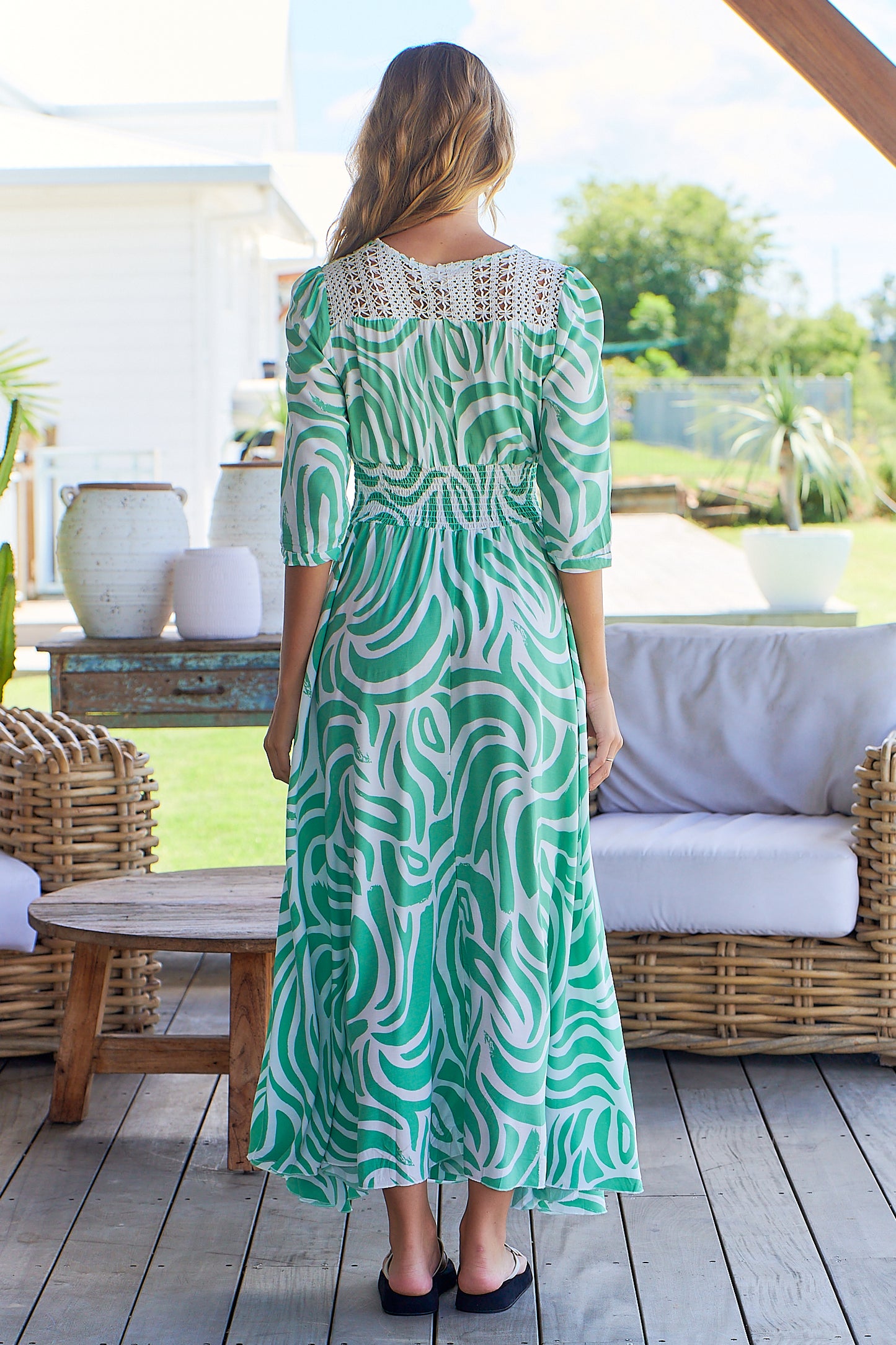 Matcha Indiana Dress