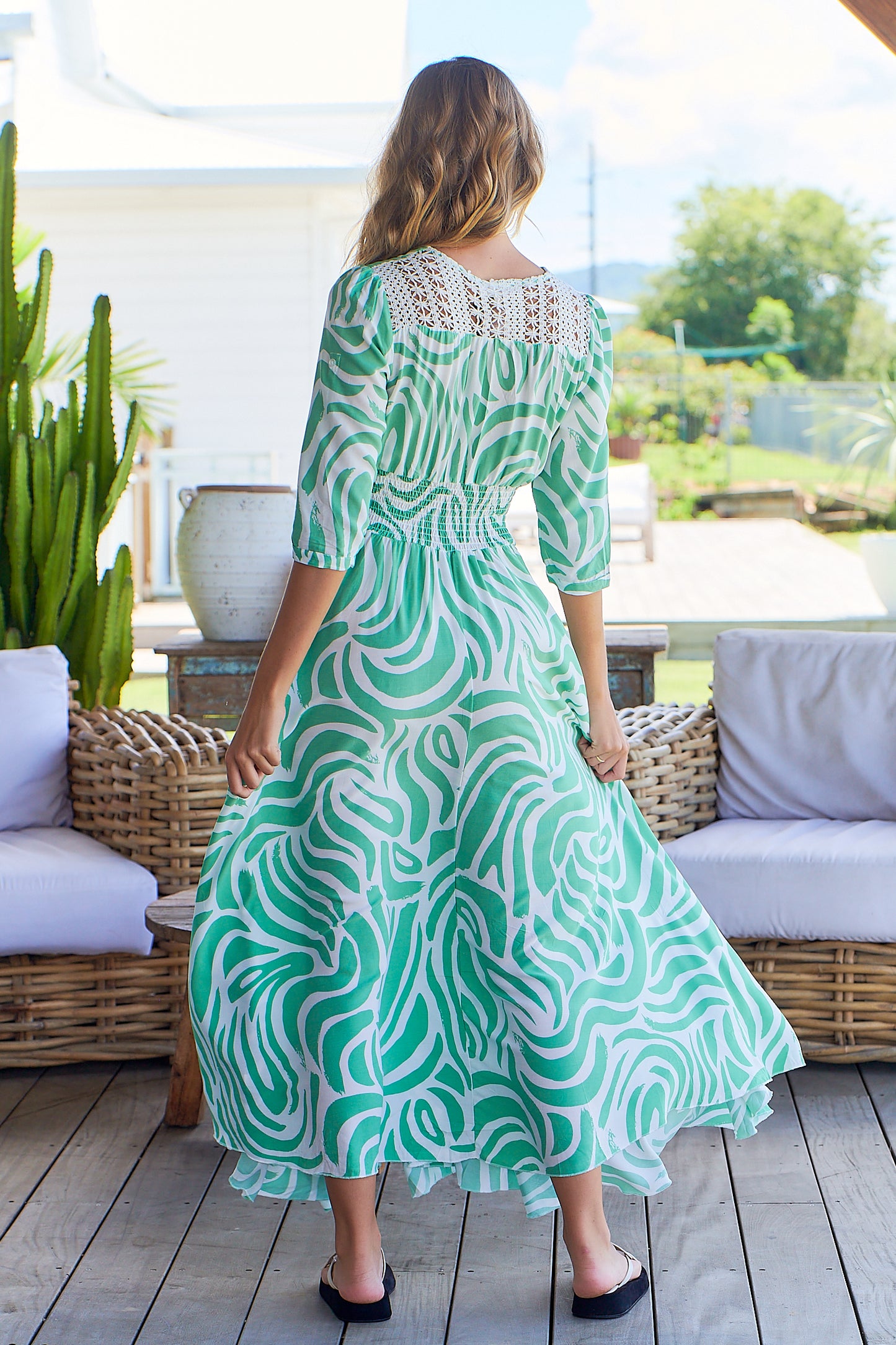 Matcha Indiana Dress