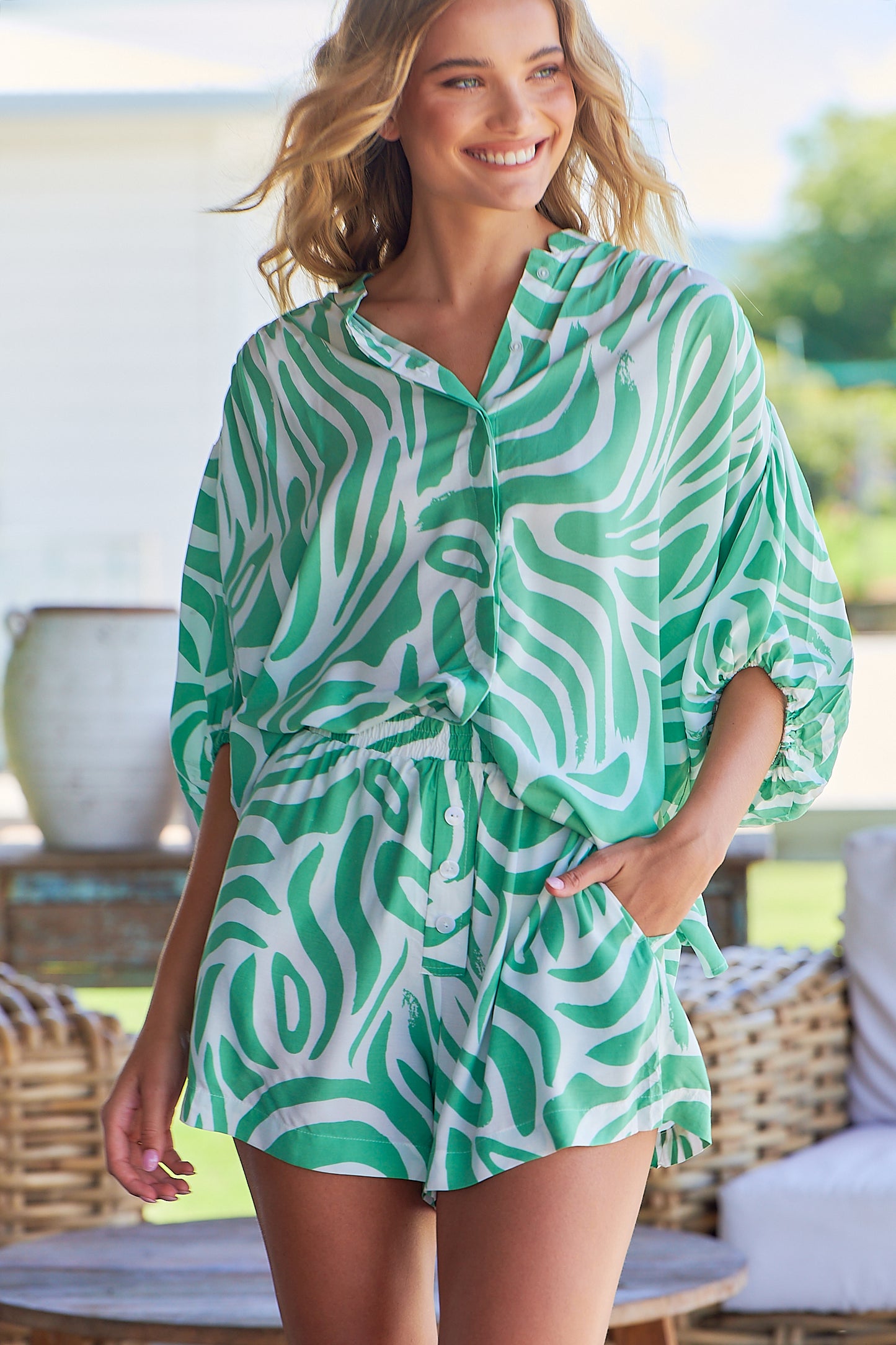Matcha Gypsea Blouse