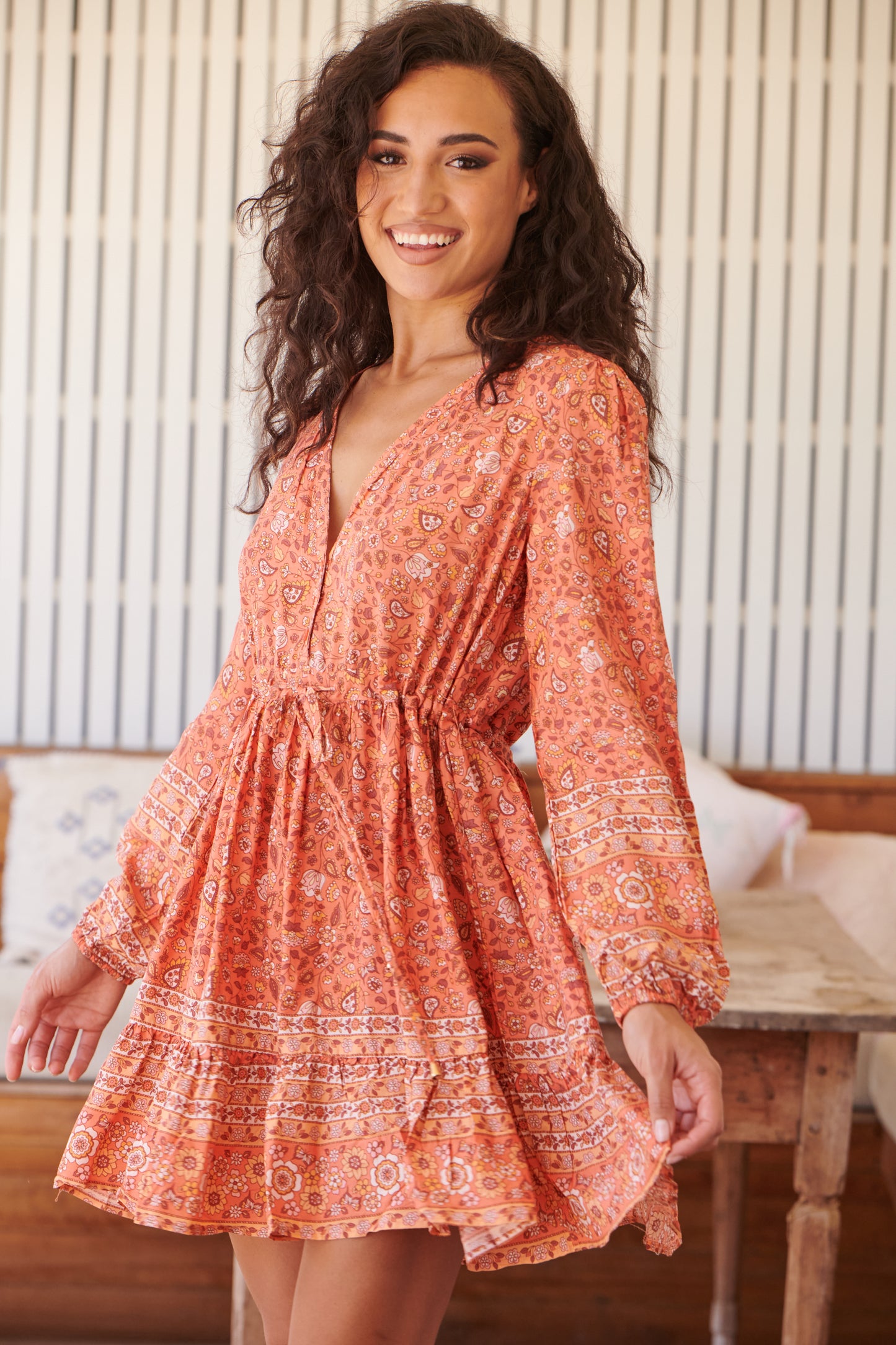Ezra Sky Dress