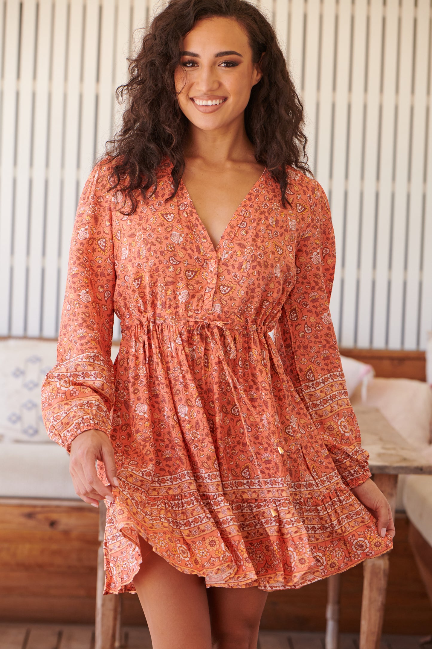 Ezra Sky Dress