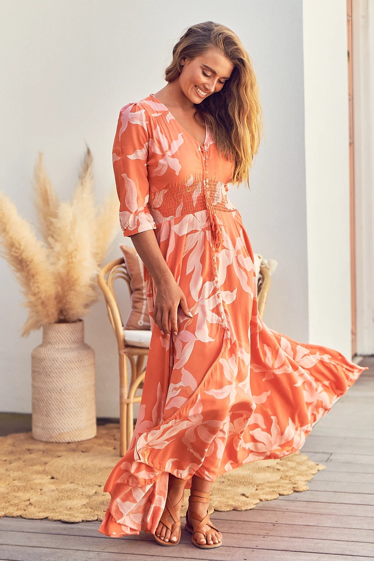 Summer Sunset Indiana Dress
