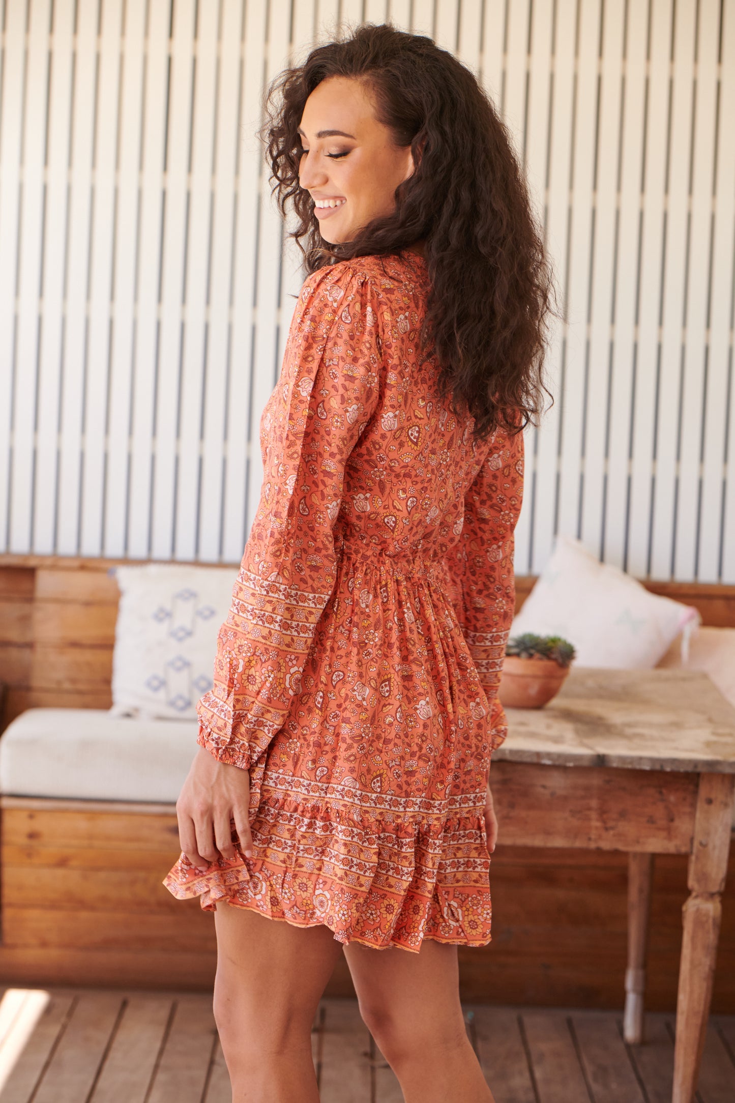 Ezra Sky Dress