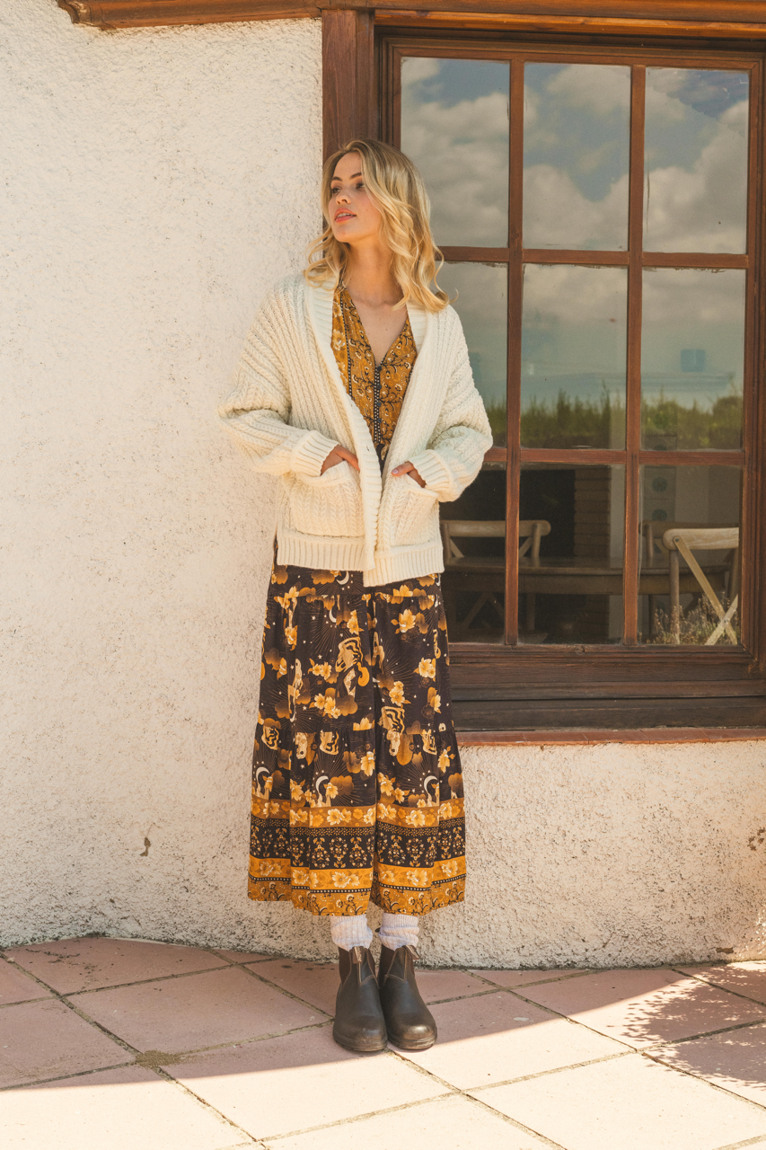 Macadamia Knit Cardigan