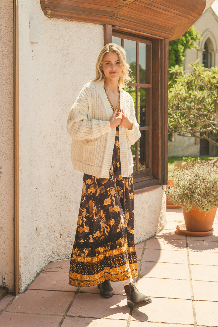 Macadamia Knit Cardigan