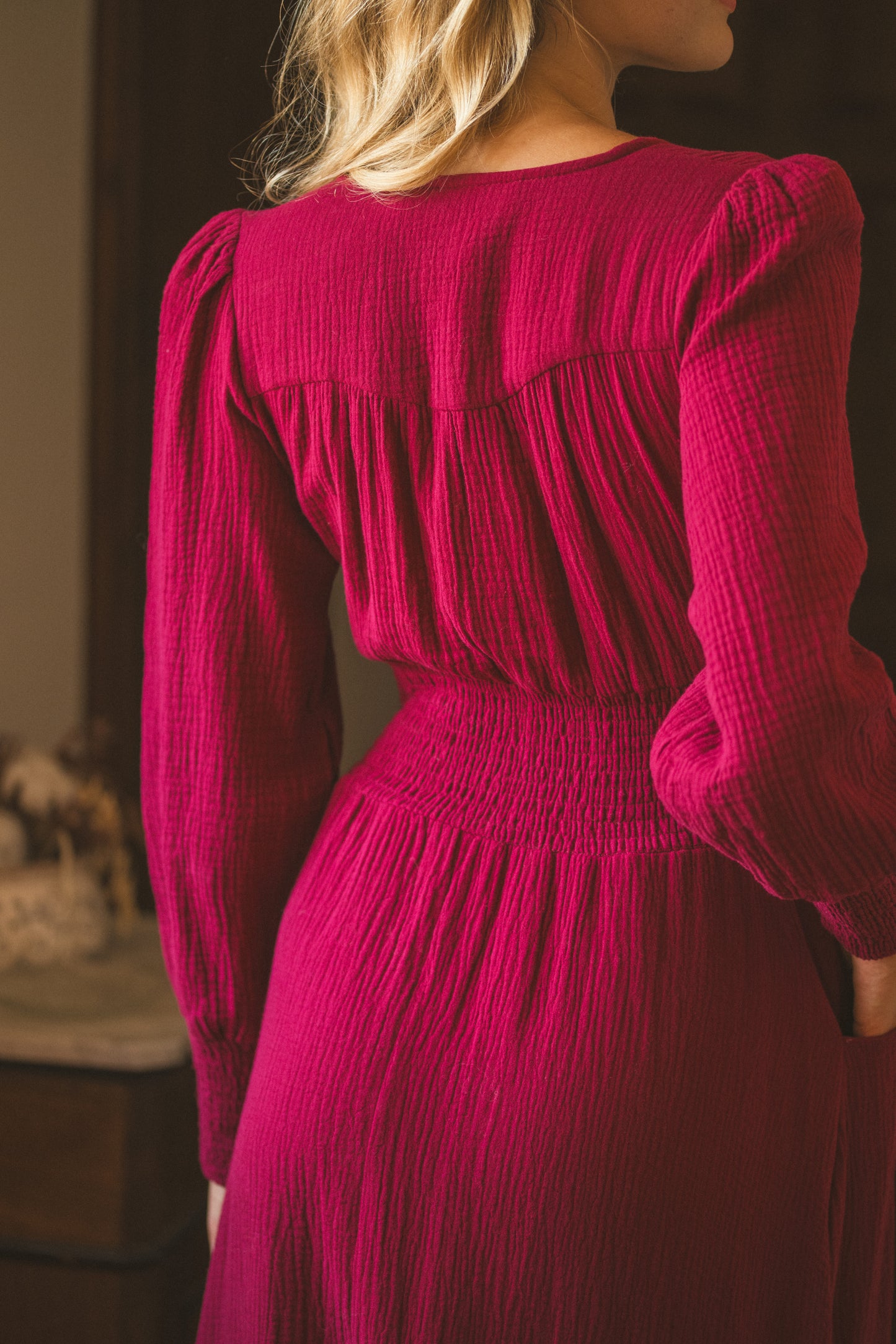 Adora Sabrina Long Dress