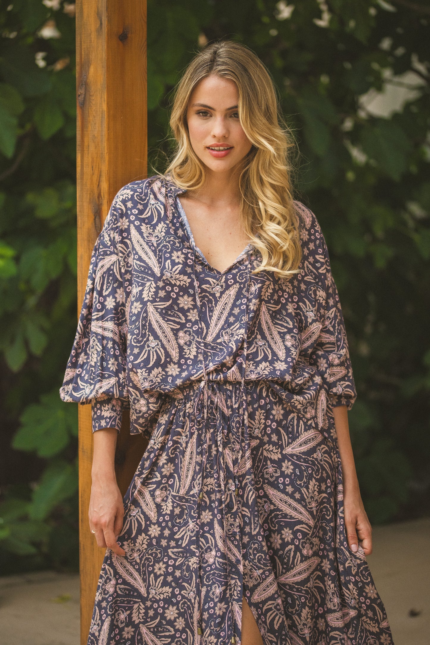 Marsala Marfa Blouse