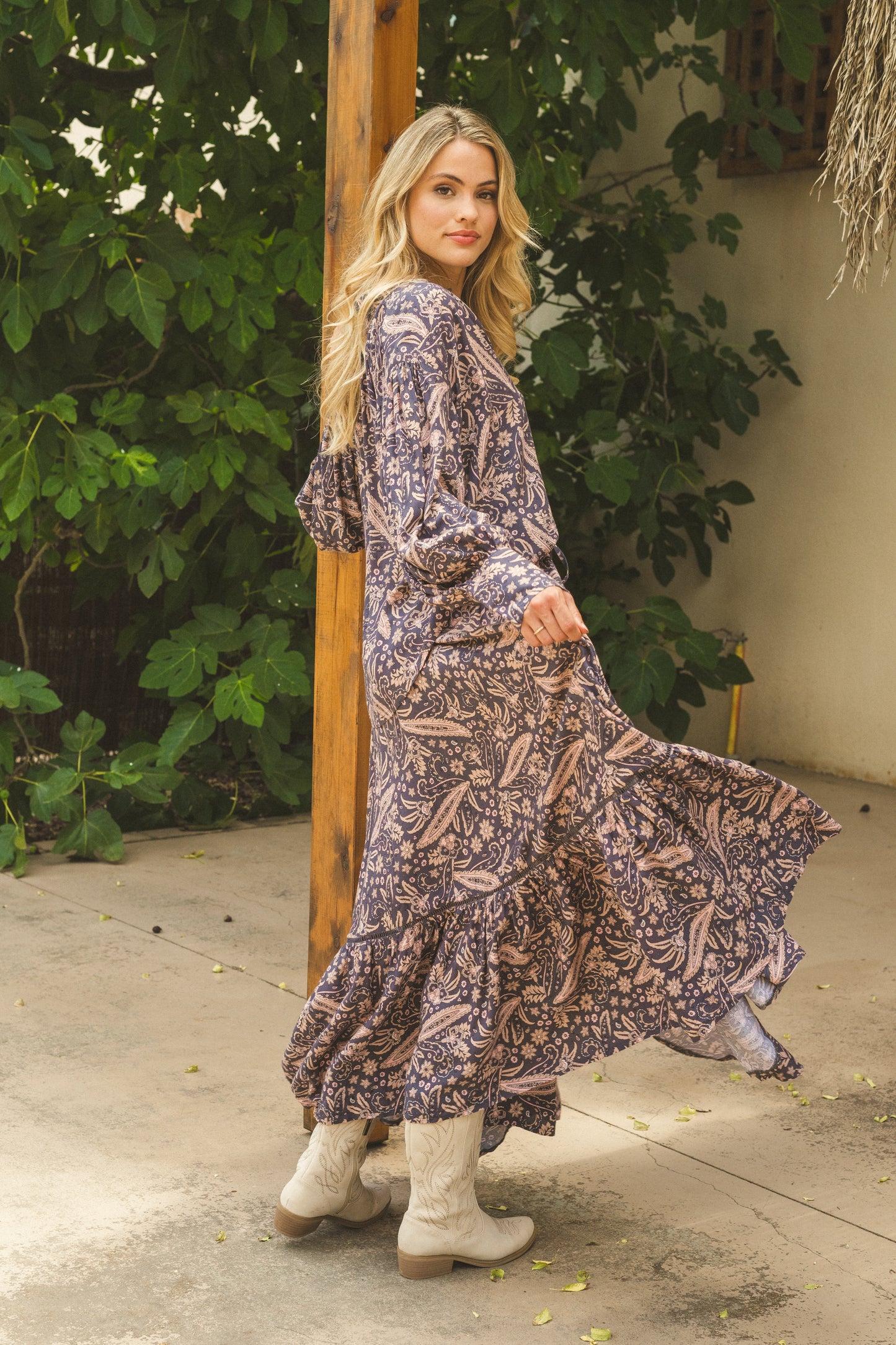 Marsala Daphne Skirt