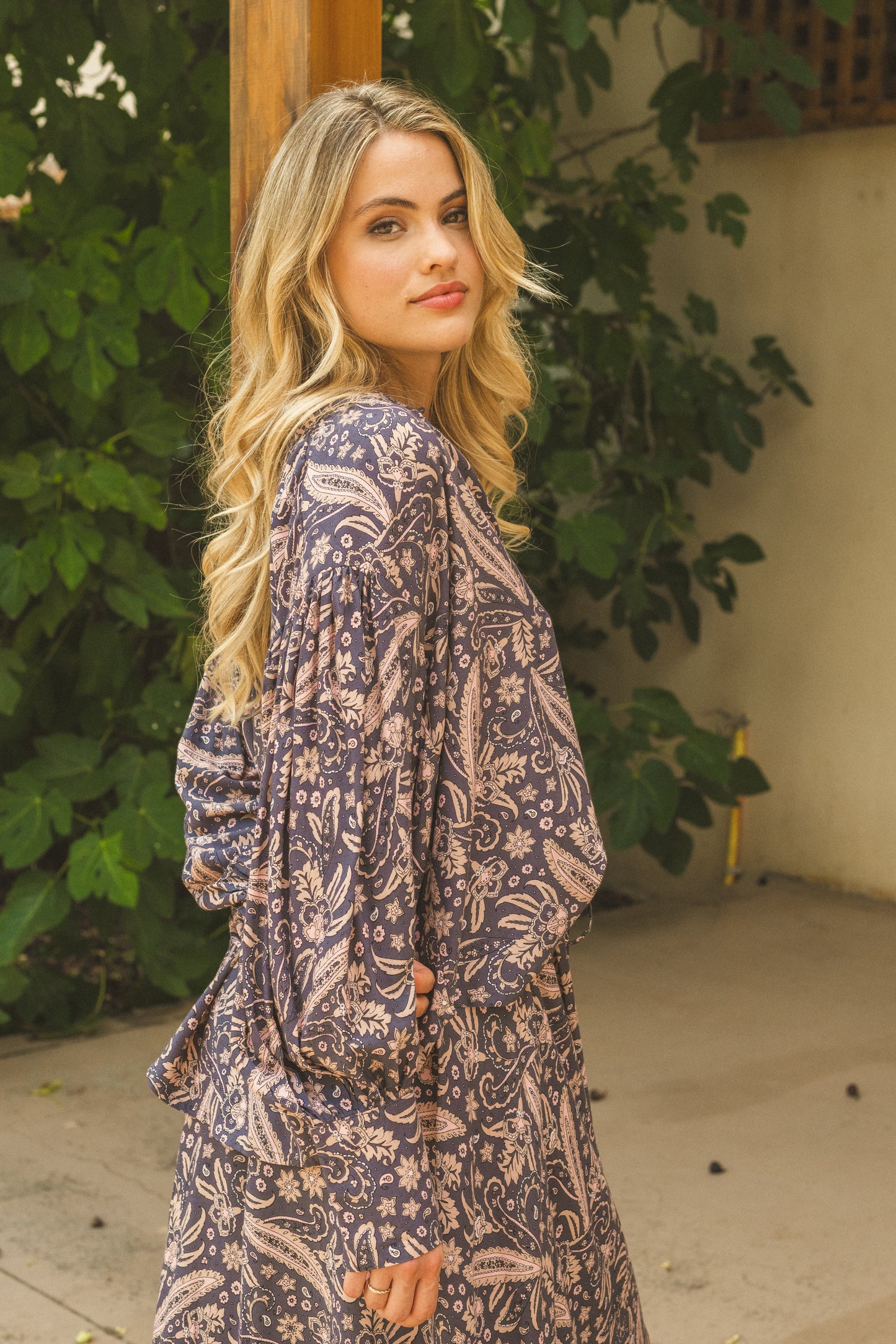 Marsala Marfa Blouse