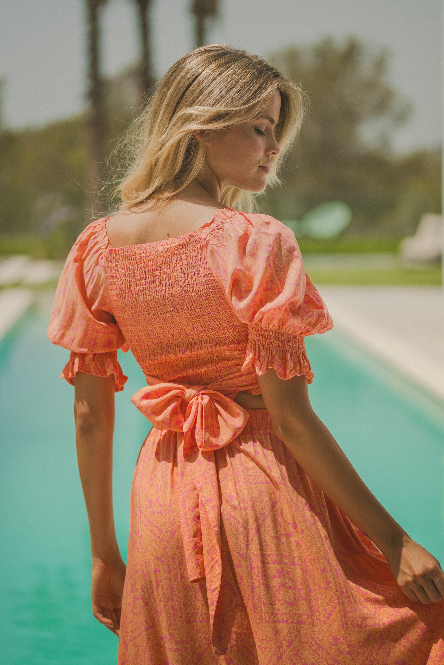 Peach Paradise Skirt