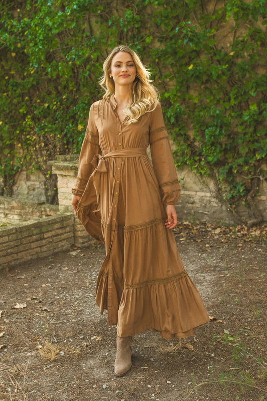 Mocha Jaynie Dress